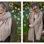 Tweedy Stripes Chevron Scarf Free Knitting Pattern