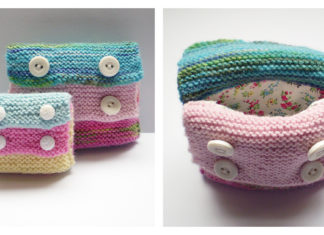 Two Pocket Purse Free Knitting Pattern