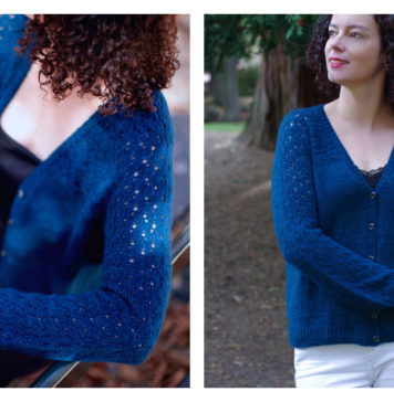 Yasen Cardigan Free Knitting Pattern