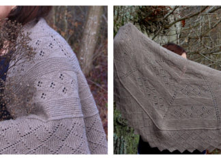 High Woods Shawl Free Knitting Pattern