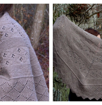 High Woods Shawl Free Knitting Pattern