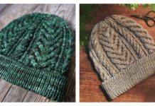 Lake Reed Beanie Free Knitting Pattern