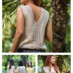 Top Primavera Sleeveless Top Free Knitting Pattern