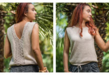 Top Primavera Sleeveless Top Free Knitting Pattern