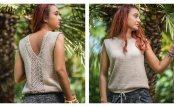 Top Primavera Sleeveless Top Free Knitting Pattern