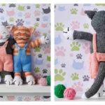 Toy Cat Free Knitting Pattern