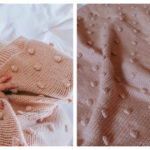 Baby Bobble Blanket Free Knitting Pattern and Video Tutorial