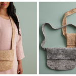 Crossbody Pocket Bag Free Knitting Pattern