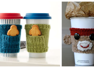 Easy Cup Cozy Free Knitting Patterns