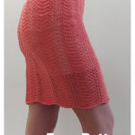Feather and Fan Lace Skirt Free Knitting Pattern