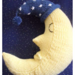 Goodnight Moon Pillow Free Knitting Pattern
