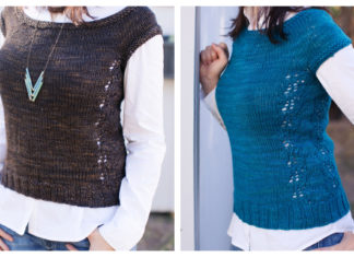 Mariposa Tee Free Knitting Pattern