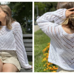 Triangle Blouse Free Knitting Pattern