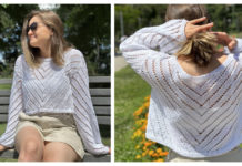 Triangle Blouse Free Knitting Pattern