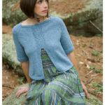 Classic Silk Faux Cardigan Free Knitting Pattern