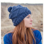 Diamond Hat Free Knitting Pattern