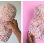 Easy Ade Beanie Hat Free Knitting Pattern