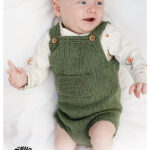 Little Fern Romper Free Knitting Pattern