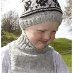 Captain Jacks Hat and Neck Warmer Free Knitting Pattern