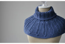 Cayuga Cowl Free Knitting Pattern