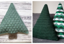 Christmas Tree Pillow Knitting Patterns