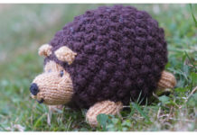 Cute Hedgehog Toy Free Knitting Pattern