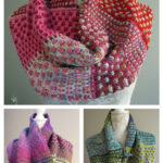 Dots and Dashes Cowl Free Knitting Pattern