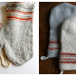 Felted Thanksgiving Oven Mitts Free Knitting Pattern