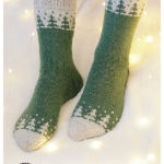 Forest Spell Socks Free Knitting Pattern