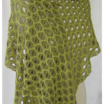 Honeycomb Shadow Lace Stole Knitting Pattern