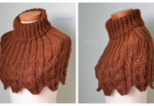 Irene Turtleneck Cowl Free Knitting Pattern