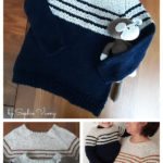 Little Gwen Kids Jumper Free Knitting Pattern