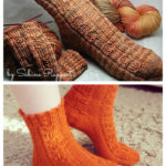 Little Pumpkins Socks Free Knitting Pattern
