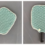 Pickleball Paddle Cover Free Knitting Pattern