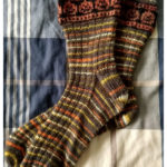 Saison de Spooky Socks Free Knitting Pattern