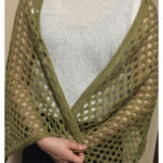 Short of Linen Shawl Free Knitting Pattern