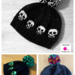 Skull Cap Beanie Knitting Pattern