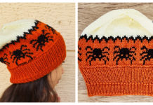 Spooky Buddies Halloween Hat Free Knitting Pattern