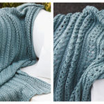 The Retreat Lace Blanket Free Knitting Pattern