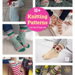 10+ Christmas Socks Knitting Patterns