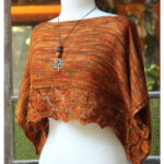 Autumn Leaves Linier Top Free Knitting Pattern