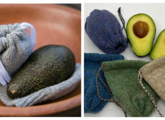 Avocado Ripening Bag Knitting Patterns