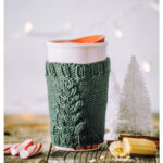 Blue Spruce Mug Cozy Free Knitting Pattern