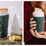 Blue Spruce Mug Cozy Free Knitting Pattern