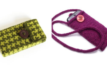 Cell Phone Bag Free Knitting Patterns