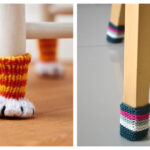 Chair Socks Free Knitting Pattern