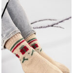 Christmas Socks Free Knitting Pattern