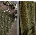 Diamond of Virgo Blanket Knitting Pattern