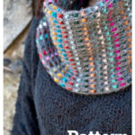 Easy Dunkelbunt Cowl Knitting Pattern