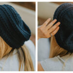 Easy Slouch Hat Free Knitting Pattern